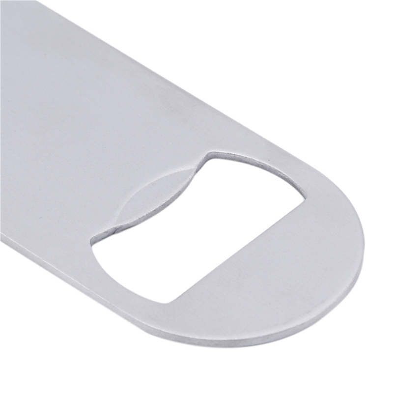 Stainless Steel Large Flat Speed Bottle Cap Opener Remover Bar Blade Multifunction Home Hotel Beer Bottle Opener