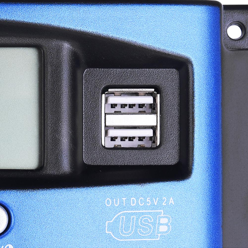 Contrôleur de Charge solaire automatique 100A/60A/50A/40A/30A MPPT avec double sortie USB 5 V 12/24 V Charge de régulateur de batterie de panneau solaire