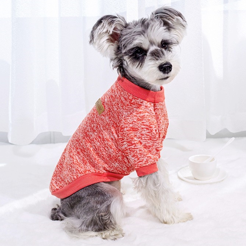 Dog Hoodies Autumn Dog Pullovers Cute Puppy Hoodies Warm Cat Sweatshirt Pet Outfits Chihuahua French Bulldog Dog Clothes: S / GRAY