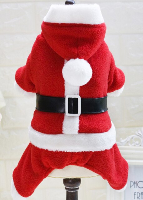 Kerstkleding voor huisdieren, honden, katten, puppy's, hoodies, jassen, wintertrui, hondenoutfits, jassen, kleding voor huisdieren met vier poten, kerstmanpak: A / S