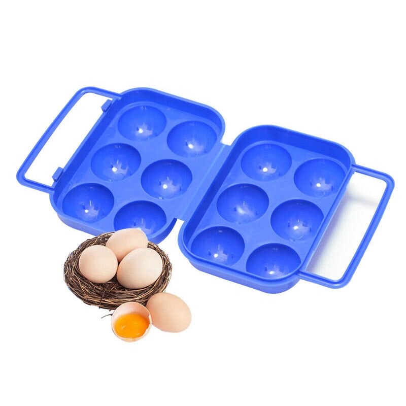 Bærbar håndveske type egg kartong støtsikker egg beskyttelse boks for reise kjøkken tilbehør egg oppbevaringsbrett egg oppbevaringsboks