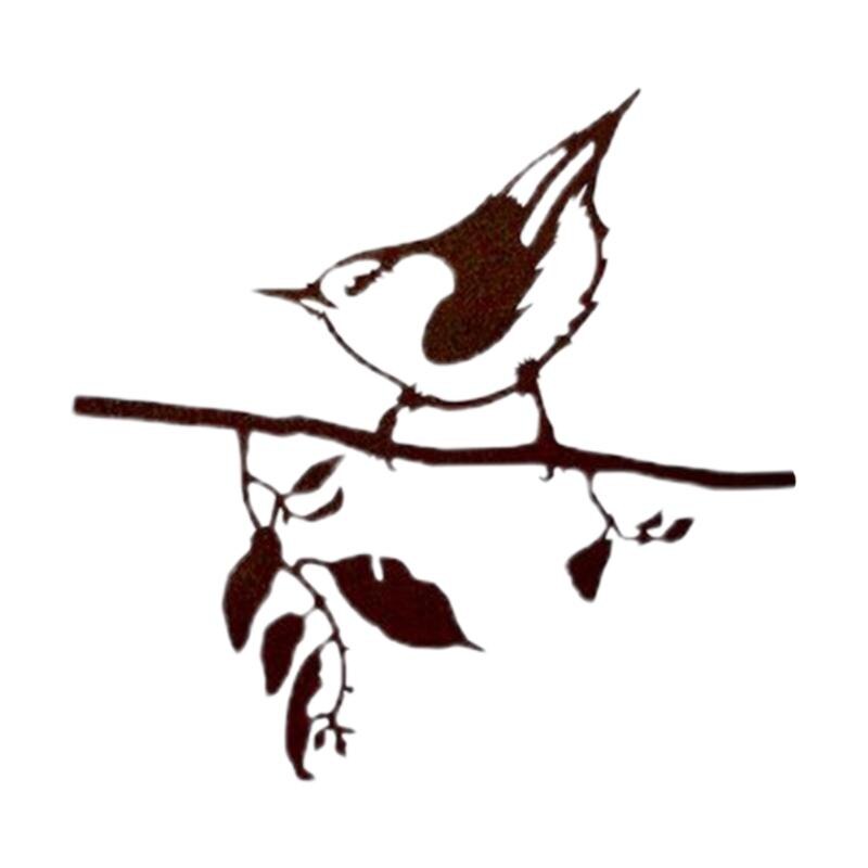 Yard Art Tree Bird Owl Animal Art Garden Metal Tree Stainless Steel Art Metal N7MD: 16