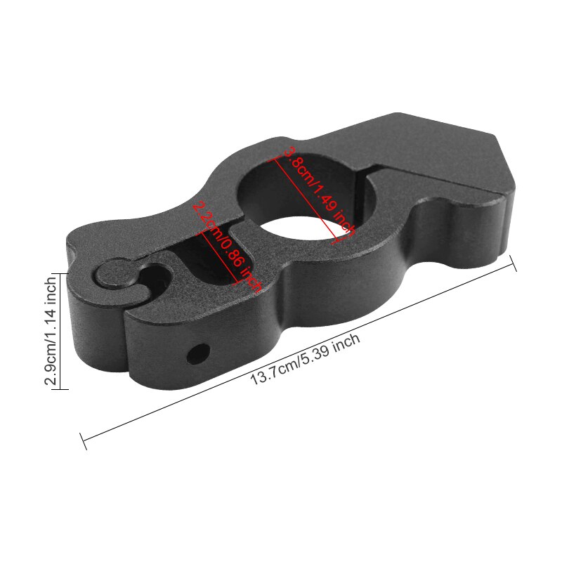 Motor Slot Cnc Beveiliging Veiligheid Sloten Handrem Grips Hendel Disc Vergrendeling Fit Scooter Atv Anti-Diefstal Motorfiets Grip Lock