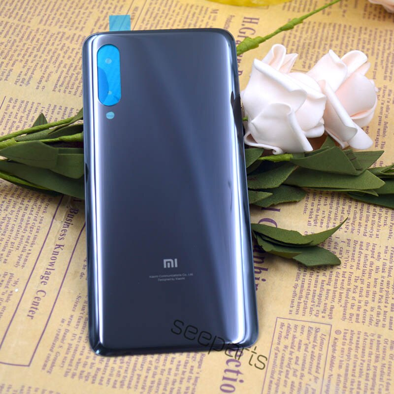 for Xiaomi mi 9 Back Battery Cover Rear Door Housing Case Glass Panel Mi9 SE Replacement Parts For xiaomi mi 9 Battery Cover