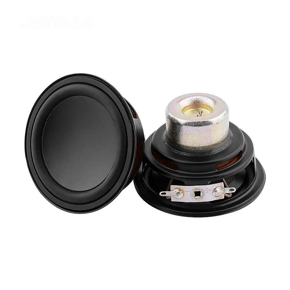 Haut-Parleurs Magnétiques 8 Ohm 1W - Lot De 4 - Pour DIY Audio, Projets Électroniques - Métal Et Plastique