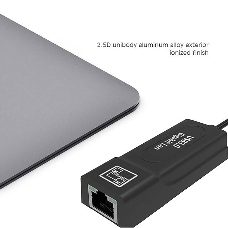 adapter sieci USB 3.0 na Gigabit Ethernet adapter sieci 1000 adapter sieci USB na adapter sieci LAN Ethernet USB na RJ45
