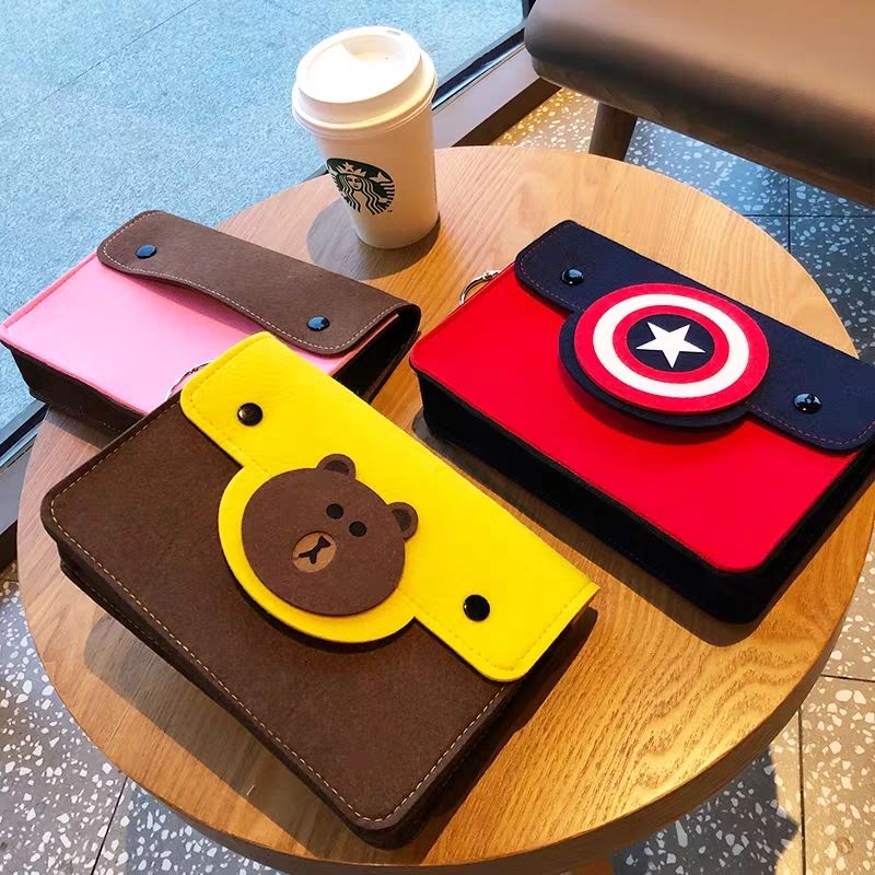 Dokumenty biletowe Organizer filcowa torba do przechowywania folderów przewodowa myszka komputerowa teczki biznesowe pakiet biurowy elektroniczny gadżet Supplie