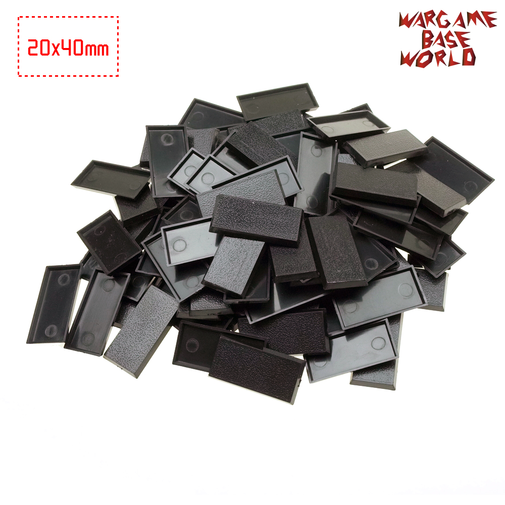 Podstawy Wargame Prostokątne podstawy 40x20mm