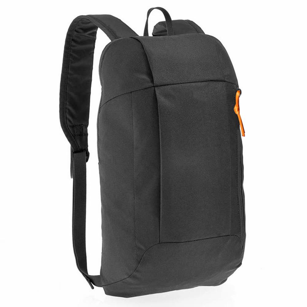 Foldable 10L Waterproof Travel Backpack,Men Women Hiking Backpack, Female Sport Bags, Outdoor Large Capacity Climbing Bag: Black Color