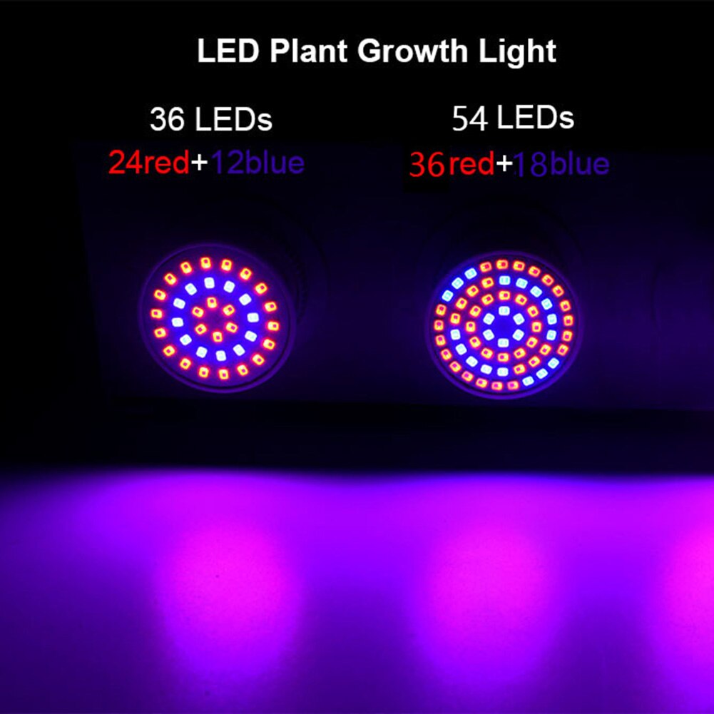 Full Spectrum Growth Light For Small Grow Box Bonsai Garden LED Grow Light Lamp