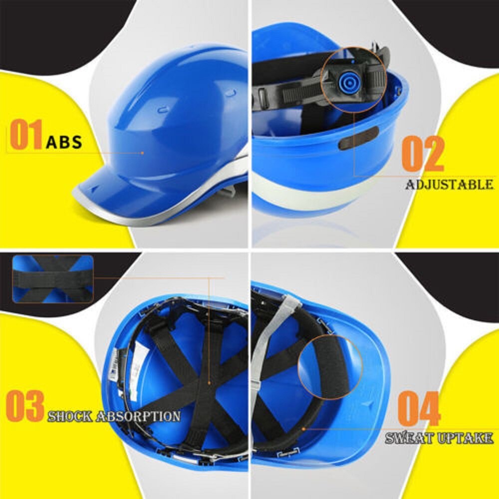 Diamond V – casque de sécurité pour Baseball, autocollant réversible, , casquette anti-choc, Construction