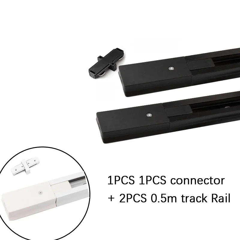Luz de pista led 3 fios AC110-240V ponto de teto 10-30w lâmpada de teto para sala de estar cozinha linha sistemas ferroviários de iluminação holofotes