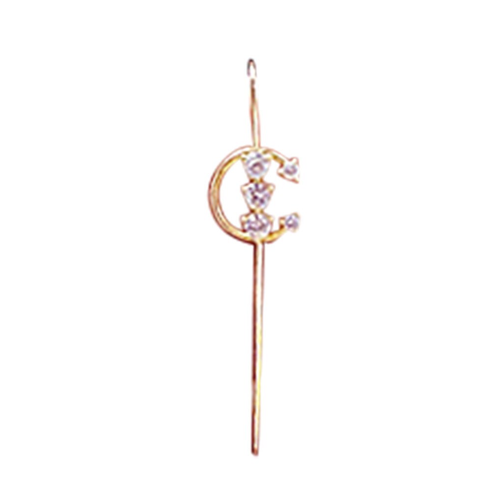 dell'orecchio dell'involucro cingolato Orecchini del Gancio Più Stili Elegante Geometrica Orecchini piercing Orecchino di Strada Popolare anca salto Dei Monili dell'orecchio: C