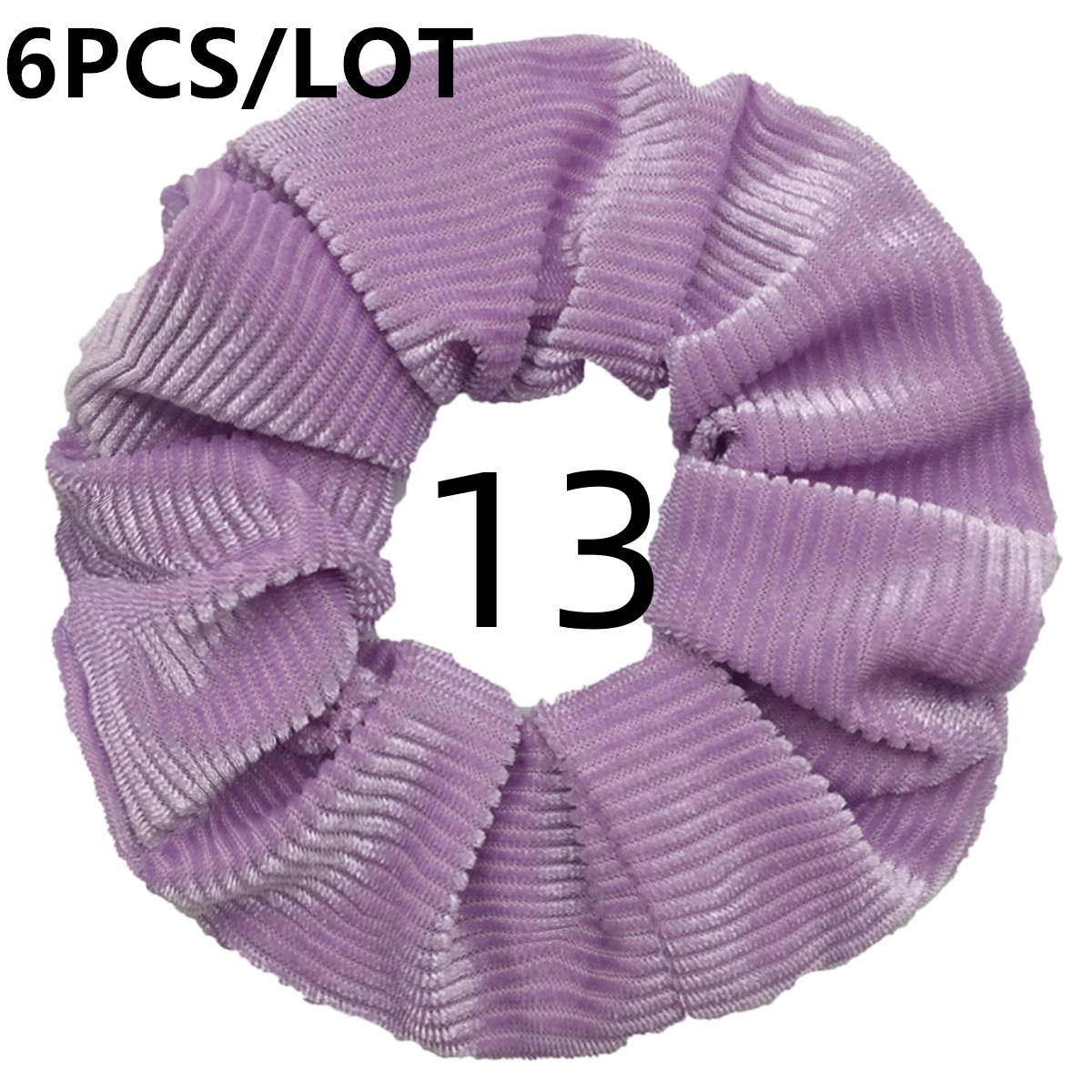 10/6 pçs veludo scrunchies elásticos de borracha mulheres meninas macio sólido headbands rabo de cavalo titular faixa de cabelo acessórios warmtie