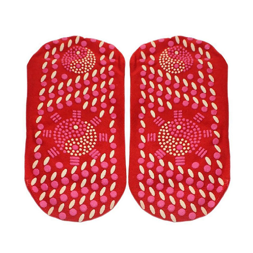 Stimuleren Magnetische Therapie Slijtvast Sport Gezondheidszorg Ontsmetten Foot Massage Volwassen Sokken Zelf Verwarming Wasbare Toermalijn