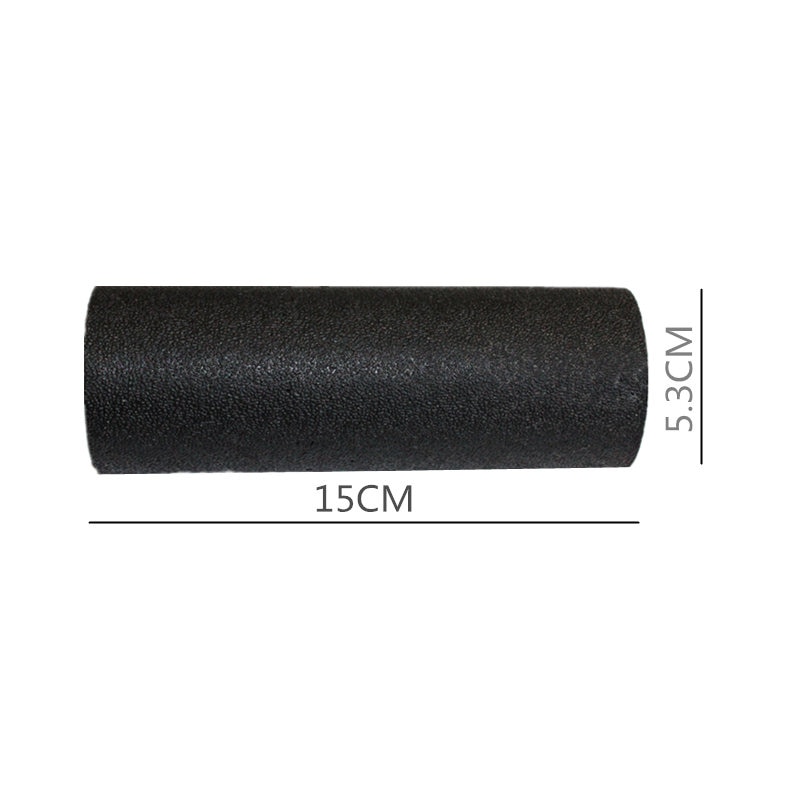 Jaycreer 15 x 5.3cm indre hull 1.6cm yogaskumrulle høy tetthet skumrulle for fysioterapi og trening