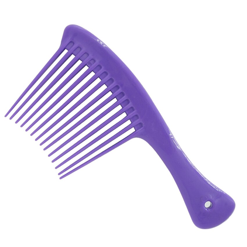 Pro 1 Stuk Haar Pruik Kam Brede Tanden Kam Voor Lang Haar Kammen Abs Lange Tanden Kam Sterker Geschikt Voor vrouwelijke 4 Kleuren