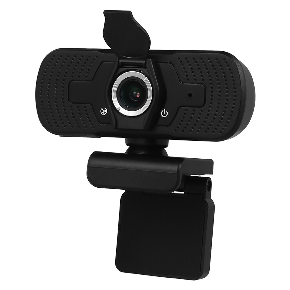 Usb Camera Hd 1080P Computer Camera Met Stofkap Webcam Voor Webcast Video Conferentie Webcam Full Hd 1080P camara Web Para Pc: Default Title