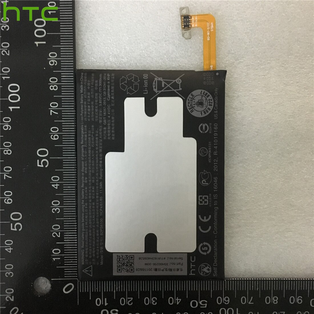 HTC Original 3000mAh B2PS6100 Ersatz Batterie Für Eine M10 10 / 10 Lebensstil M10H M10U Batterie Bateria Batterij + werkzeuge