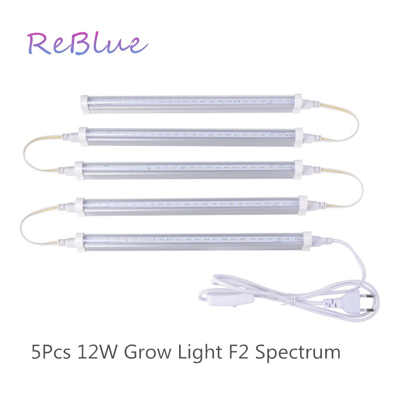 Reblue Phyto Lampen Led Licht Groeien Geleid Voor Planten Volledige Spectrum Led Plant Licht 12W 24W Grow Led voor Planten Aquarium Gloeilamp