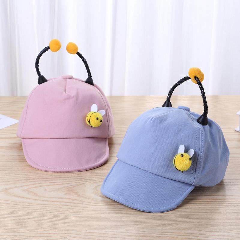 Cotton Stylish Warm Hat Sun Hat Protective Baby Summer Children Kids Soft Brim Detachable Outdoor Cap for Boys Girl