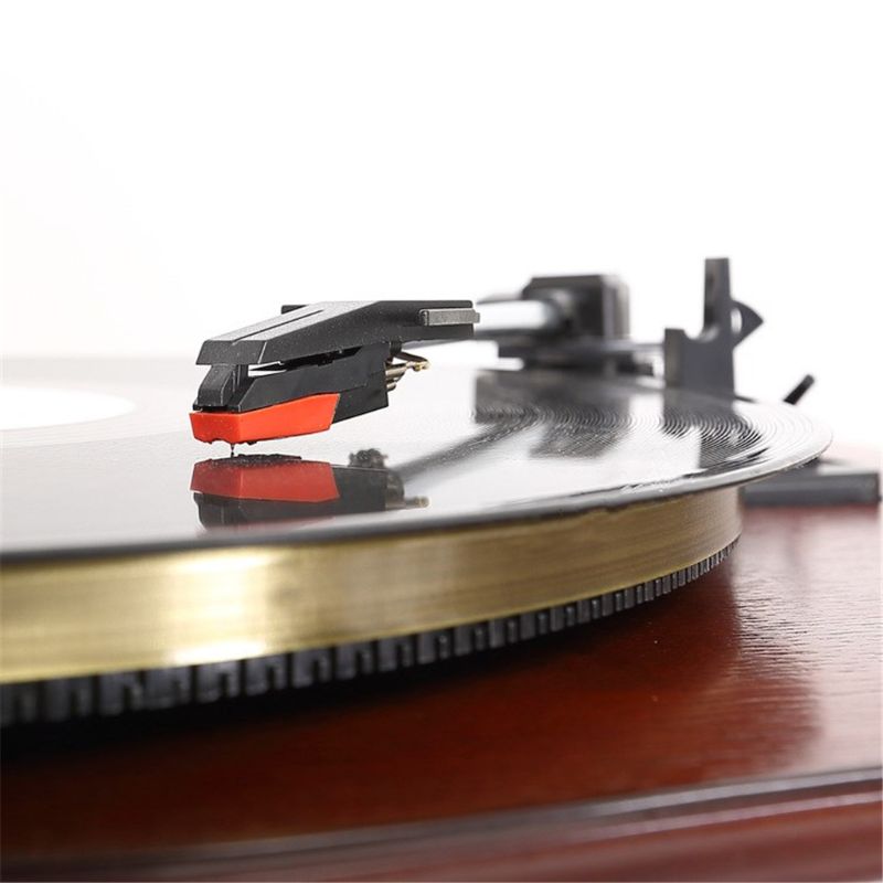 Cartucho magnético Universal de plástico para gramófono, aguja de vinilo LP para fonógrafo, accesorio para tocadiscos, 2 juegos