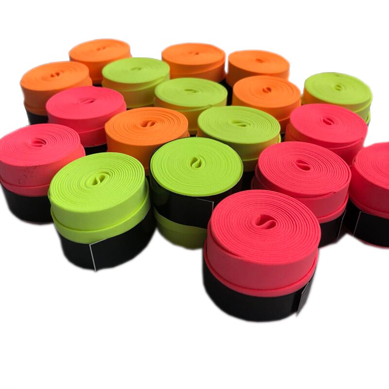 60 stuks zarsia dry feel tennisracket overgrips, badminton grip overgrip, tennis racket grip zweetband, vishengel grips
