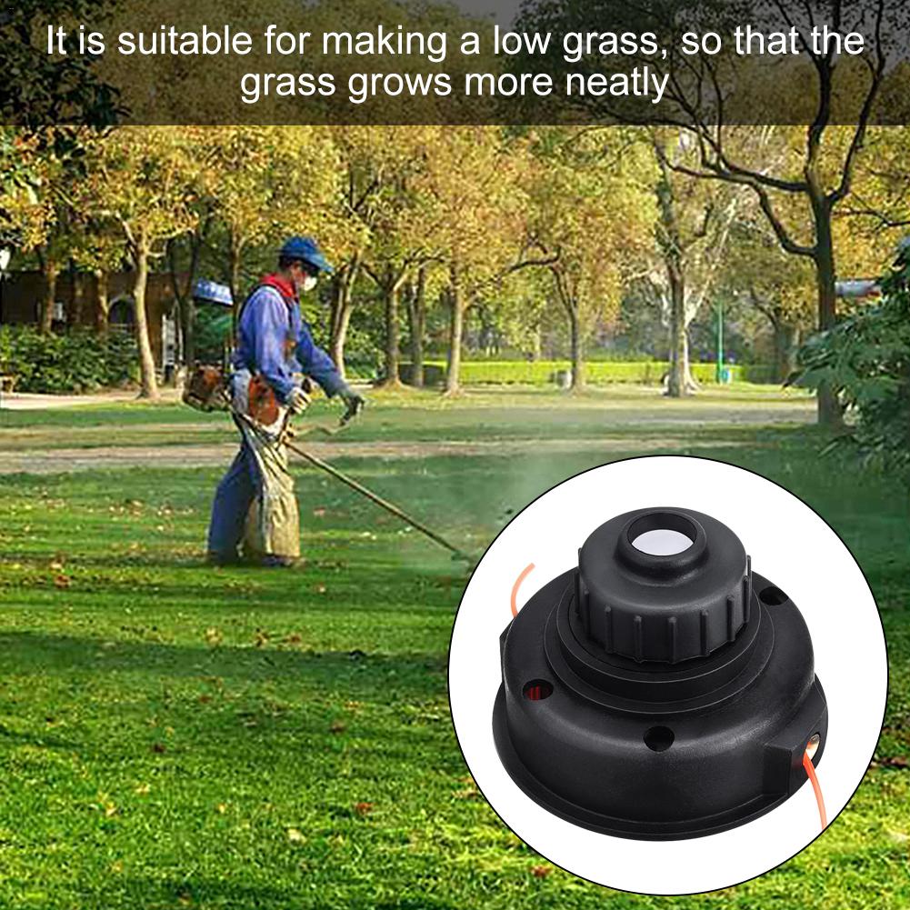 Trimmer Head Universal 2 Line Spool Mower Strimmer Head Cutting Lawn Mower Grass Trimmer Garden Tools Garden Mower Lawn