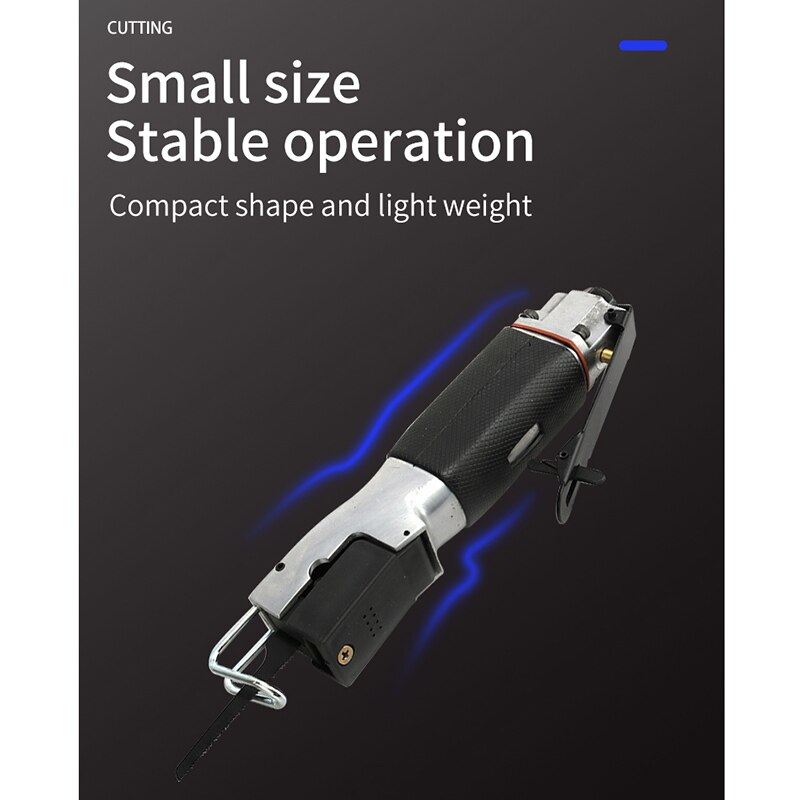 Pneumatic Air Reciprocating Saw For Automobile Sheet Metal Cutting Tool 9000rpm 1/4&amp;#39;&amp;#39; Hacksaw Cutting Blade Tool