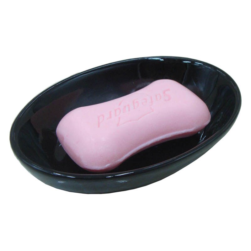 Hotel Ceramic Soap Dish Soap Holder Laundry Soap Tray Soap Tray Purple Black and White Green Color Hand Washing Ball Bowl