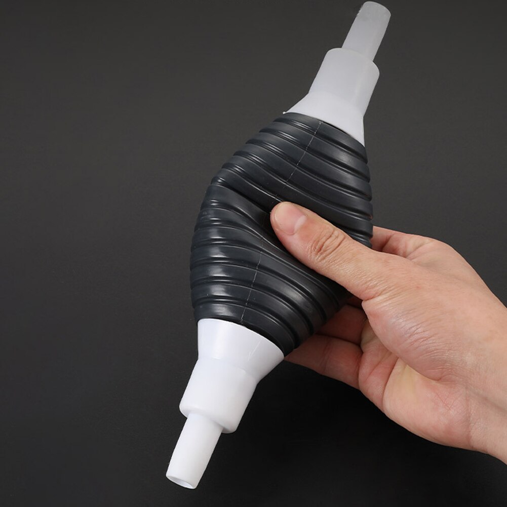 Succionador Universal para tanque de combustible de coche, succionador Manual de transferencia de aceite, Ahorrador para Gas, gasolina, diésel, líquido con hebillas, accesorios para coche