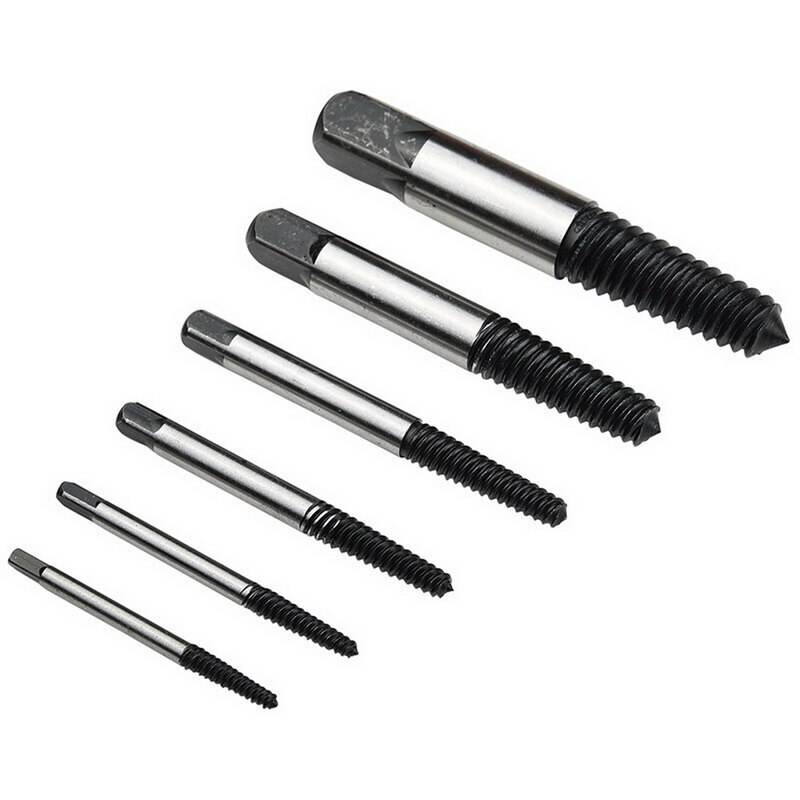 5Pcs/Set Screw Extractor Set Damaged Screw Removal Tools with Storage Case screws removal tool Screw Extract Tool Bolt Remover