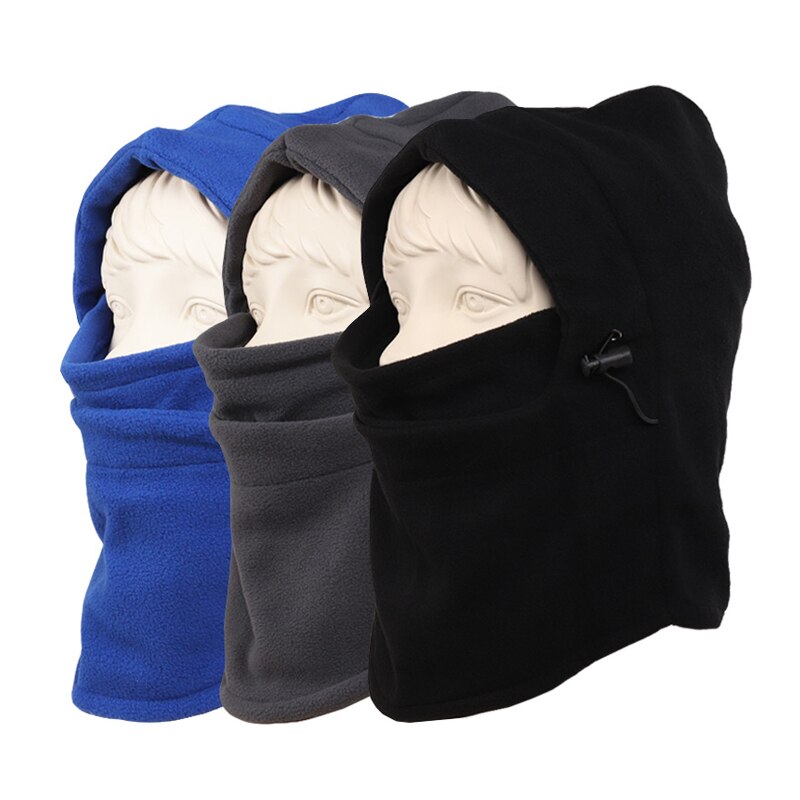 Máscara de cara de ciclista a prueba de viento para invierno, máscara térmica para rostro Balaclava, calentador de cuello para moto y bicicleta de esquí, gorras de deporte de senderismo