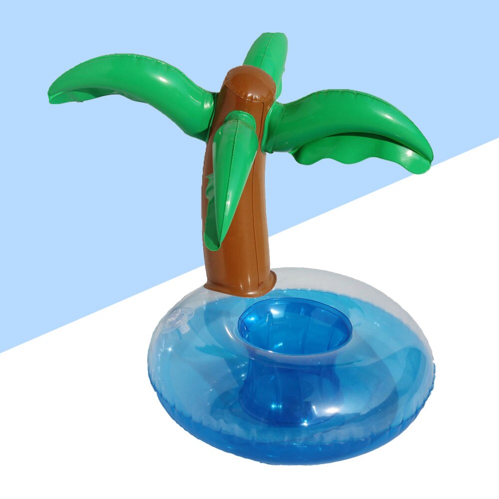 Inflatable Coconut Drink Holders Adorable Cup Coasters Cup Holders for Luau Hawaiian Party Barbeque Beach Themed Party