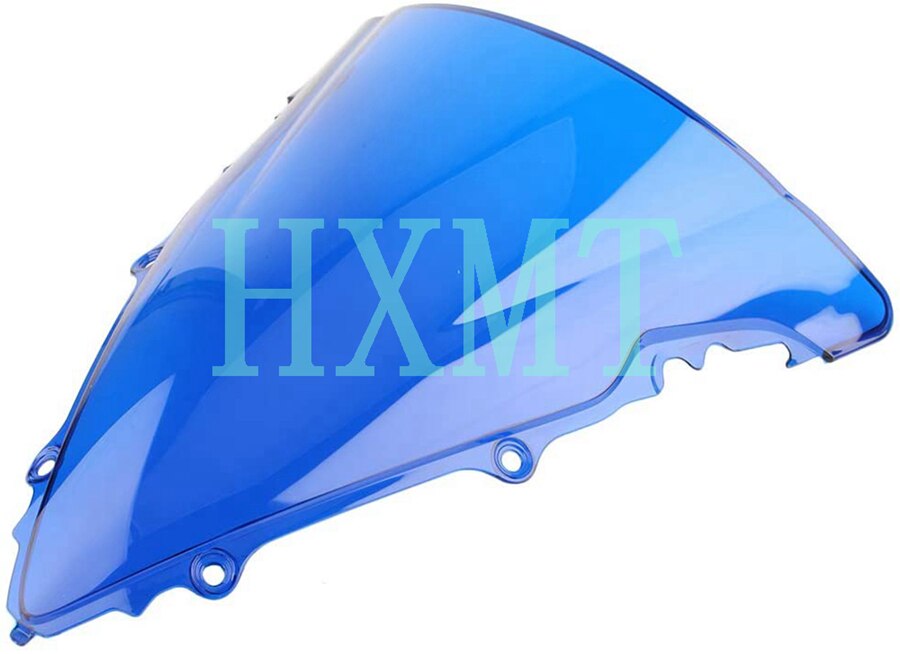 Pare-brise Double bulle pour Yamaha YZF 600 R6 2003 2004 | Blanc, pare-brise pour moto, Double bulle 03 04 05 2005: blue