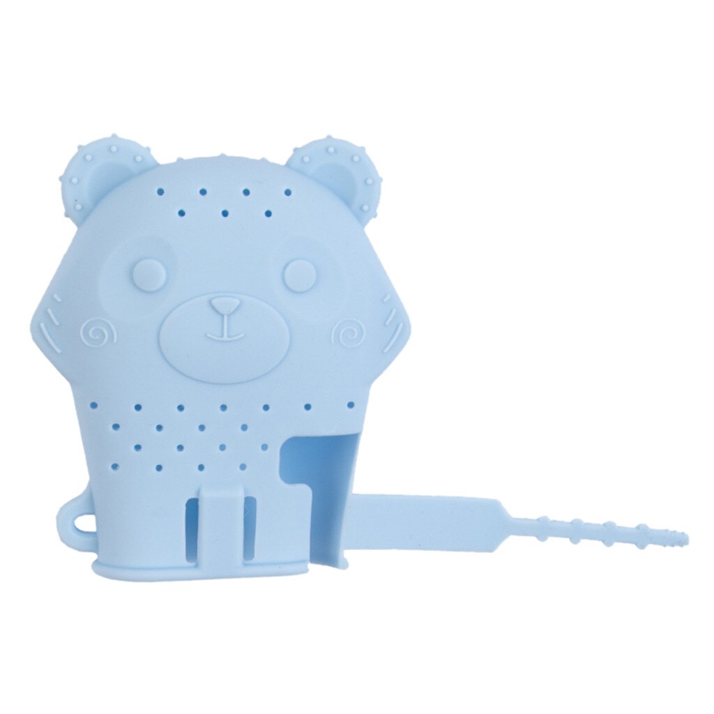 freundlicher Winter fäustlinge Kleinkind Mädchen Jungen Zahnen Gel Silikon Sicherheit Baby Molaren Stock перчатки: blau 