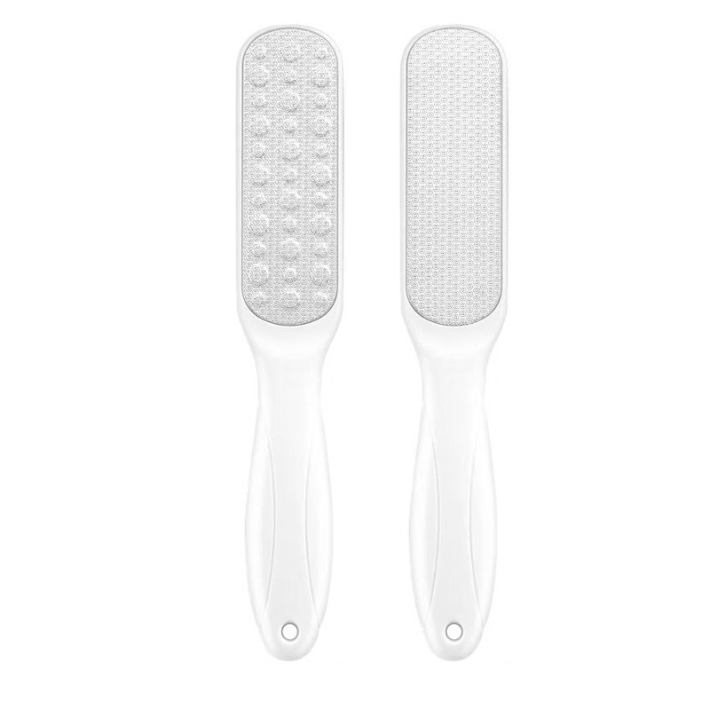 Hoogwaardige Voetvijl Dubbelzijdig Eelt Remover Voor Dode Huid Professionele Pedicure Gereedschap Eelt Schraper Sander Hak Filer: Donker Kaki