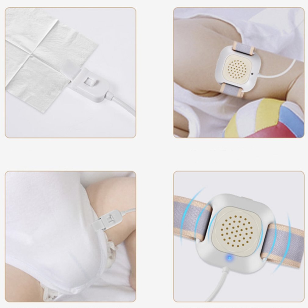 Bedwetting sensor Alarm baby Potty Training humanized wet reminder Sleeping Enuresis plaswekker