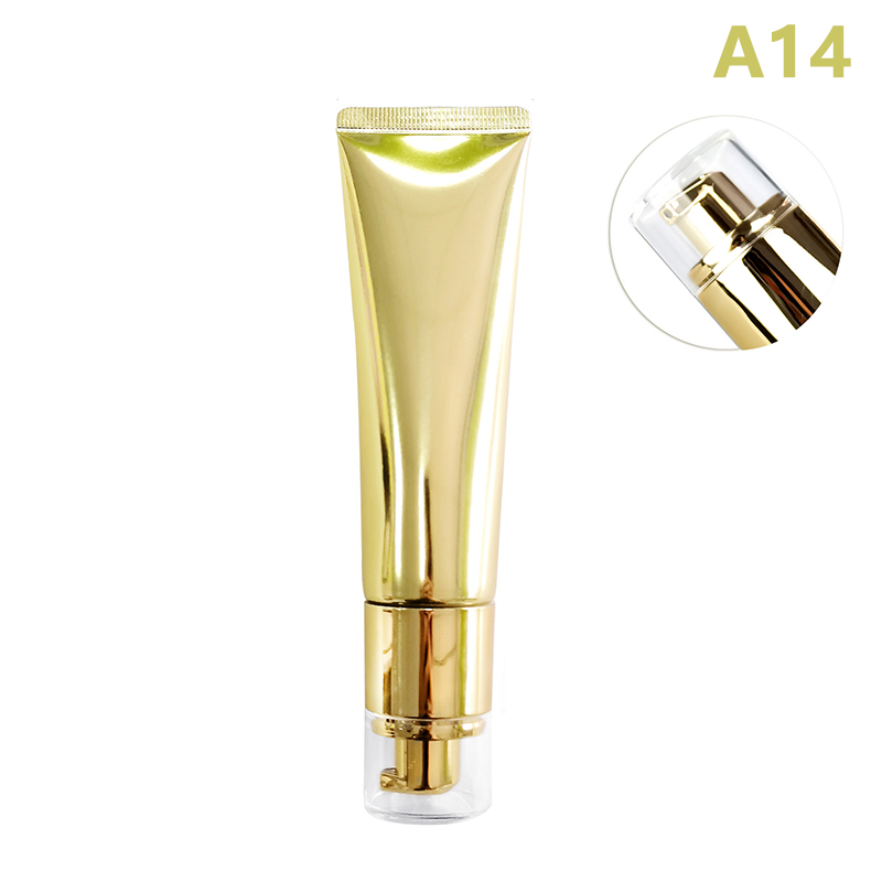1Pcs Gold Silver Empty Refillable Plastic Soft Tubes Squeezable Bottle Cosmetic Container For Facial Cleaner Lotion Hand Cream: VIOLET/紫罗兰