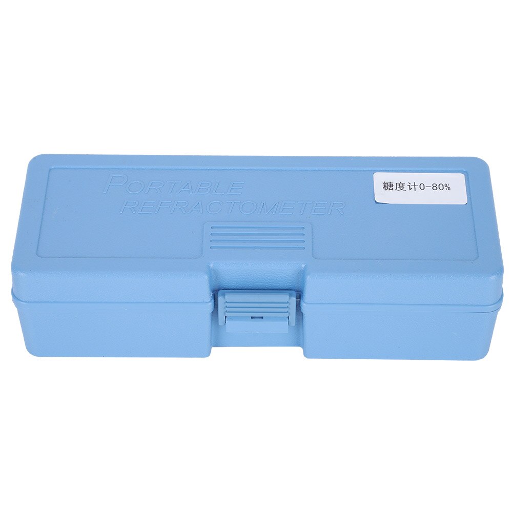 Refractometer Handheld Hand-Held 0-80% Brix Liquid Measuring Equipment RHB-80ATC