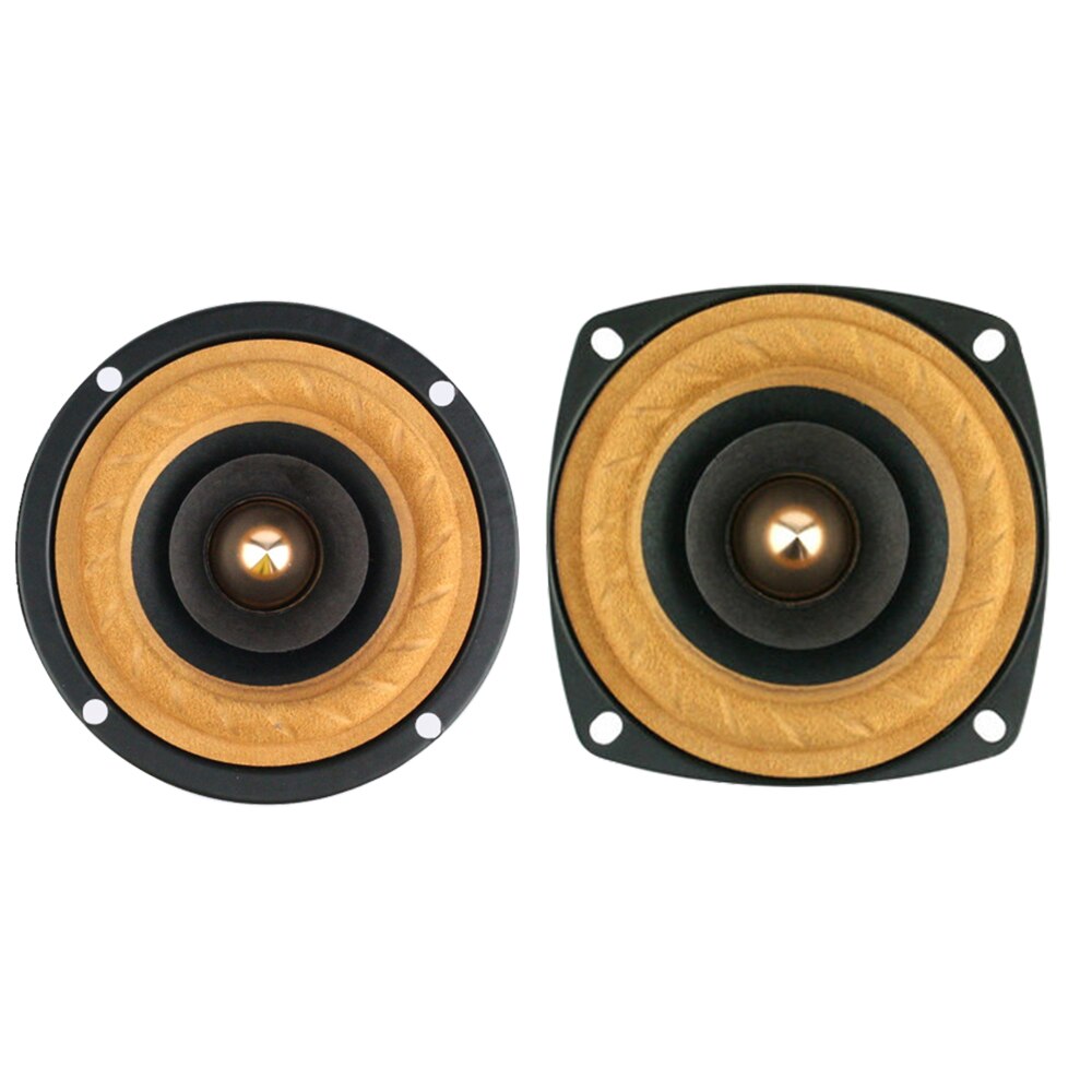 3 Inch Full Range Mid High Woofer Speaker Tweeter HIFI Unit Subwoofer For Home Loudspeaker DIY on 2PCS