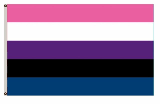3x5ft Genderfluid mensen Vlag Grote Indoor Outdoor Vlag custom hobby banner vlag