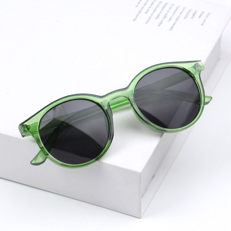 Children's Sunglasses Trendy Baby Round Frame Sunglasses Personality Boys And Girls Anti-uv Glasses Protection Eye: 3