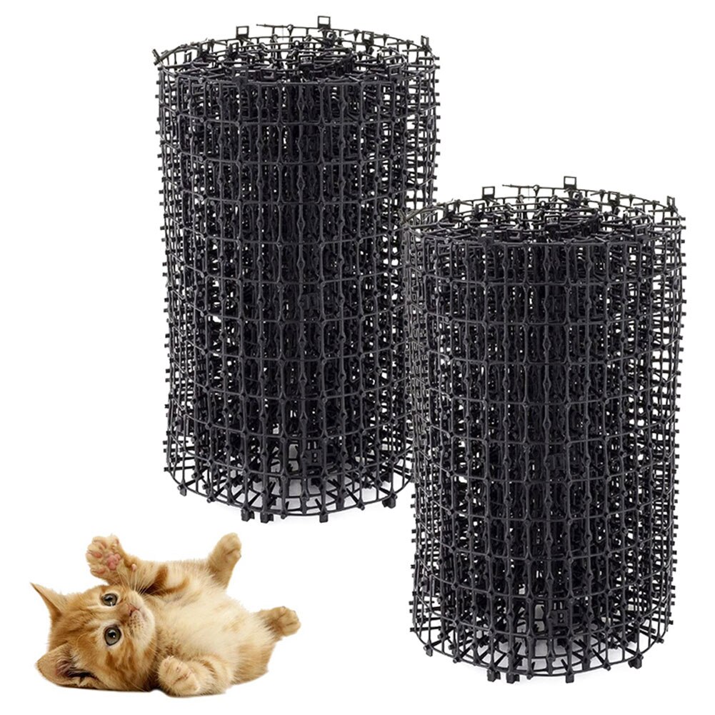 Balcony Anti-Cat Stinging Pad Cat Dog Nail Animal Repellent Mat Thorn Garden Plastic Nail Cushion Animal For Cat Dog Tool