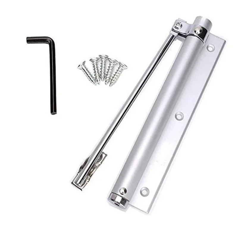 Lot de 4 loquets à ressort en alliage d'aluminium pour porte et fenêtre