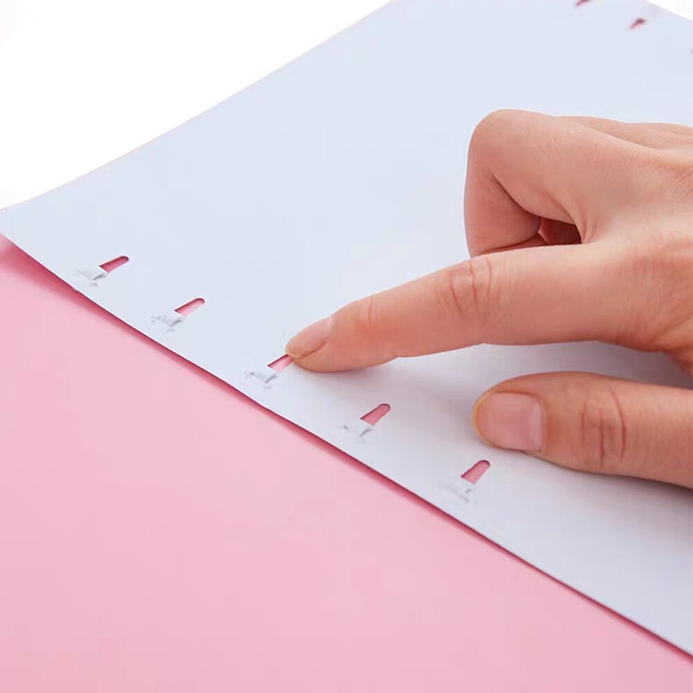 No Nails No Staples Stapling Machine colorful Mini Cute Book Stapleless Stapler Paper Stapling Stapler Without Staple St Supplie