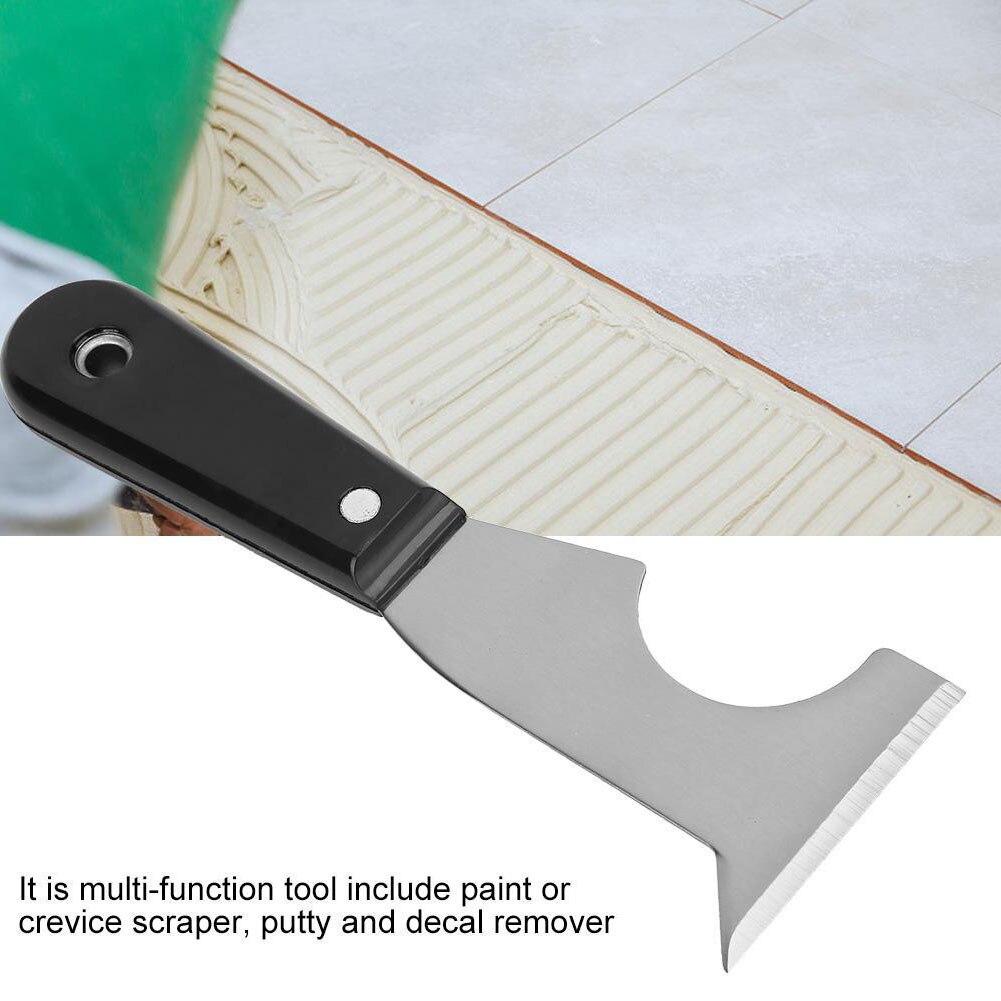 Putty Scraper Oil Painting Mixing Spatula Stainless Steel Multifunctional Wallpaper Paint Remover Removing Wallpaper Or Paint