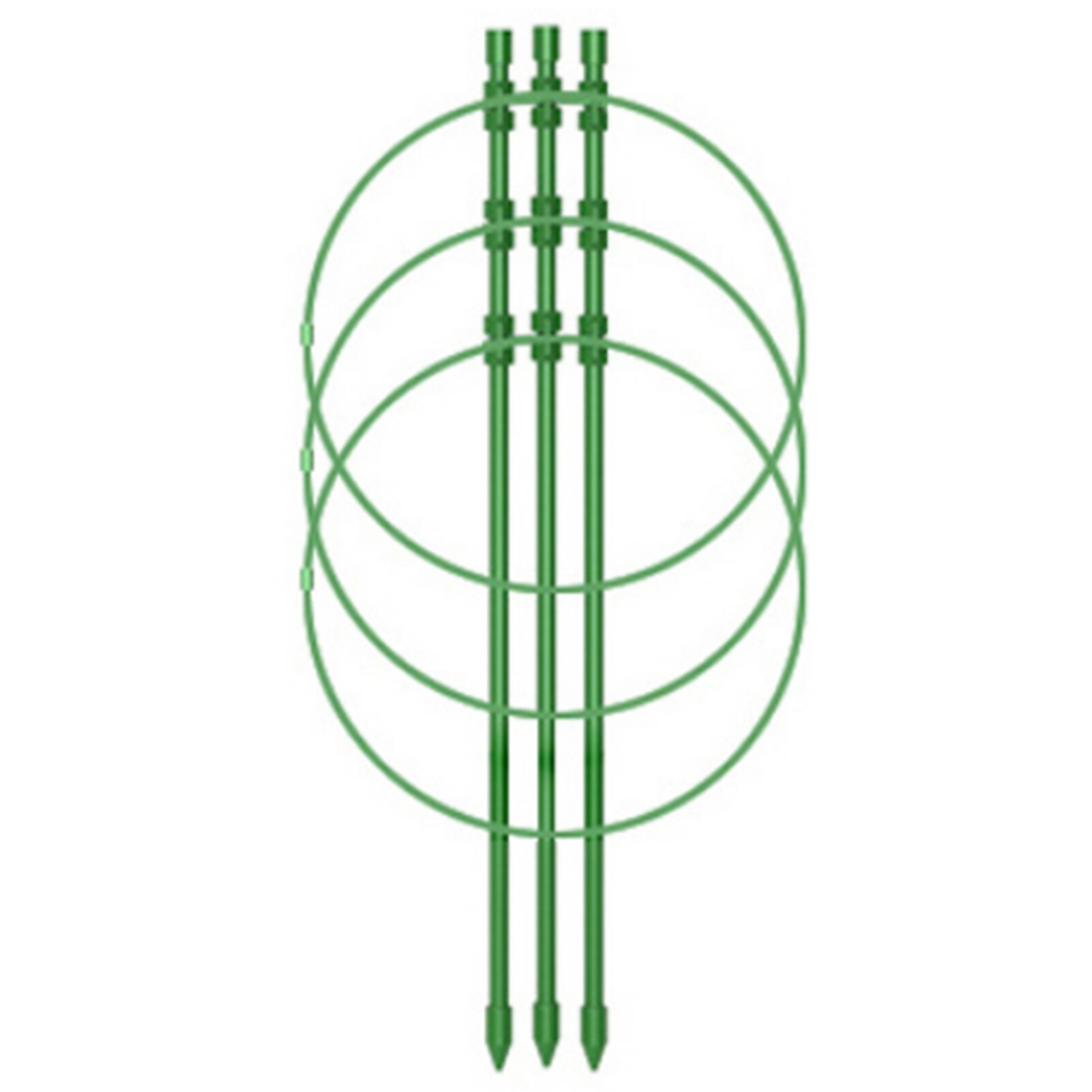 Support de vigne grimpante de jardin, cage de soutien pour plantes en pot, cadre en plastique, fleurs et légumes, Support décoratif en treillis, fournitures de jardin