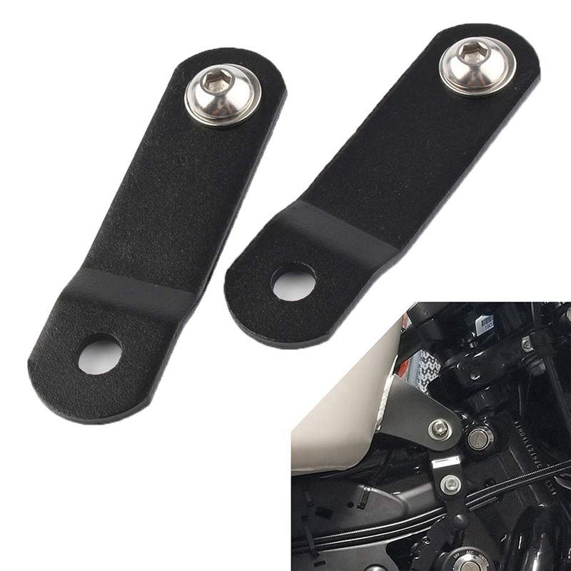 2 Pair Motorcycle Gas Tank Lift Gas Tank Lift Kits Compatible with Sportster XL 883 1200 48 72-65Mm & 76Mm