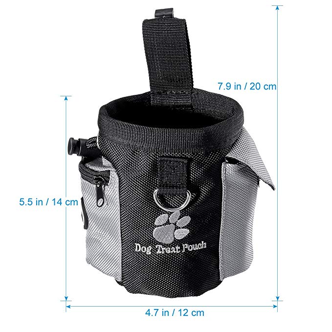 Sac de rangement avec cordon pour chiens | Porte-jouets pour animaux de compagnie, sac de Poop, pochette pour animaux de compagnie, mains libres, sac de ceinture, produit pour animaux de compagnie
